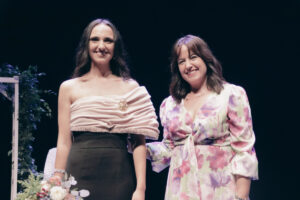 Lorena Silvent, amb Claudia Selma, Fallera Major de Catarroja 2024